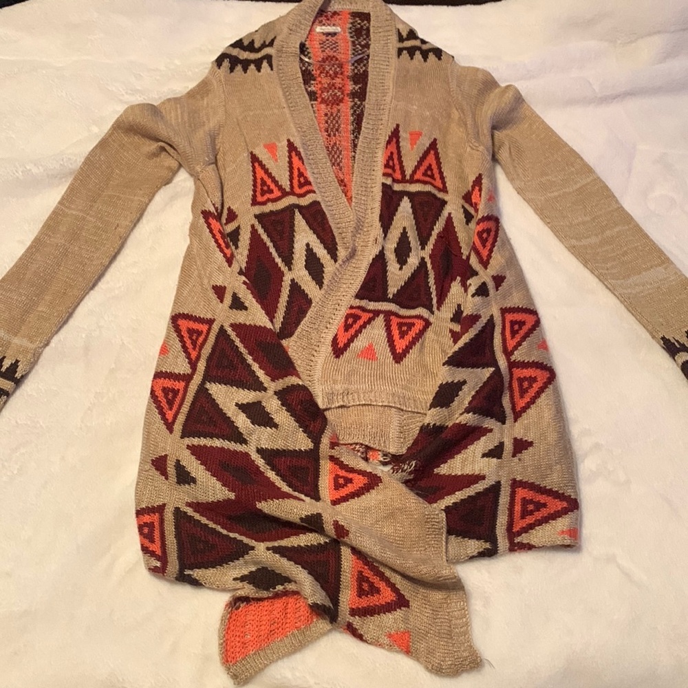 Tribal Print Cardiagan